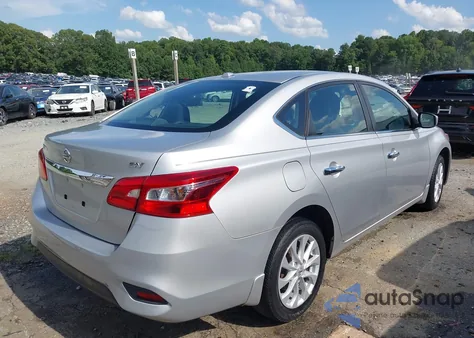 2019 Nissan Sentra S/Sv/Sr/Sl z USA, uszkodzony, nr VIN 3N1AB7AP5KY375851